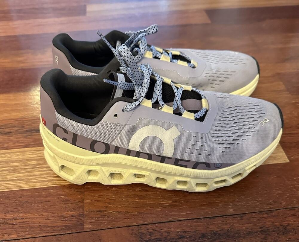 ON Brand Cloud Cloudmonster Nimbus Blue/Green Women's Running Shoes Size W8.5